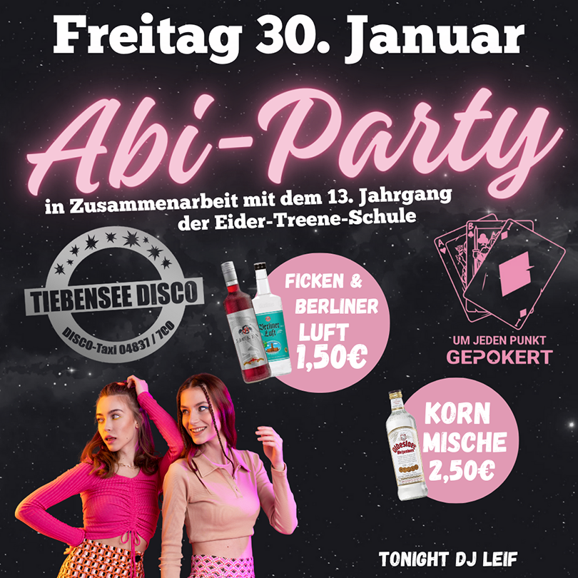 Abi Party Tiebensee Disco